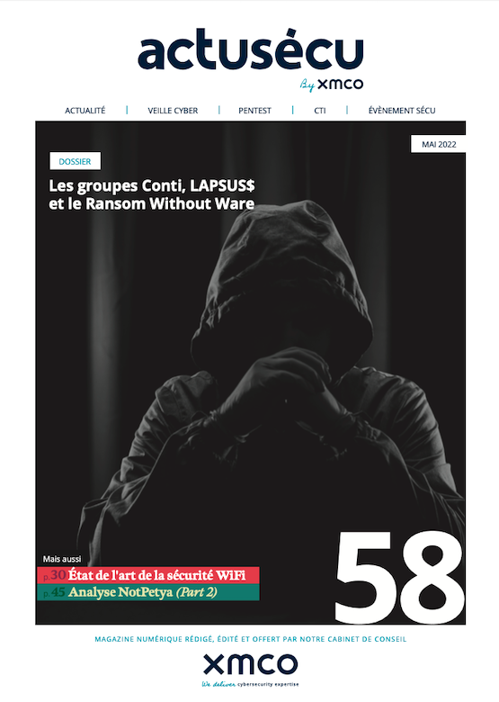 Couverture actusécu 58