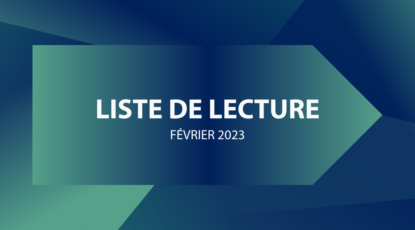 Liste de lecture février 2023