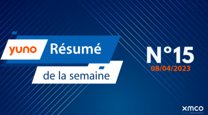 Résumé de la semaine 08/04/23