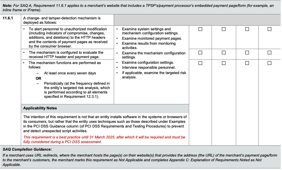 PCI DSS SAQ 3