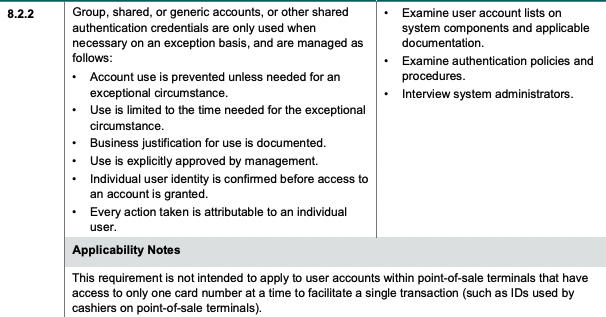 PCI DSS SAQ 11